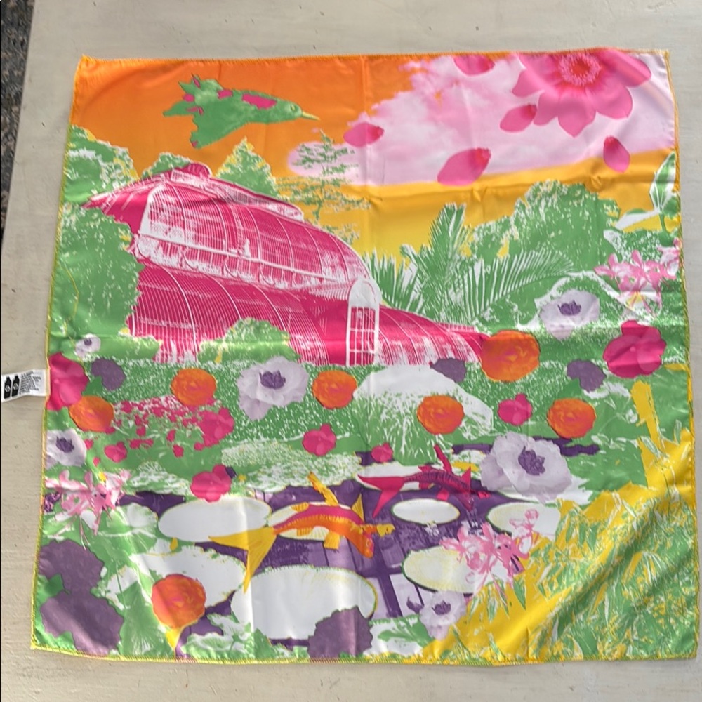 Floral Multicolor Scarf from LUSH